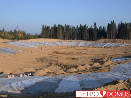 Гидроизоляция полигонов ТБО геомембраной HDPE