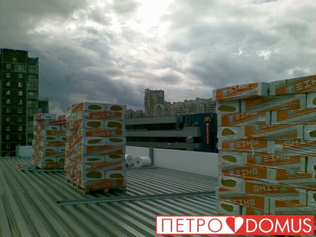 Монтаж мягкой кровли из ПВХ мембраны