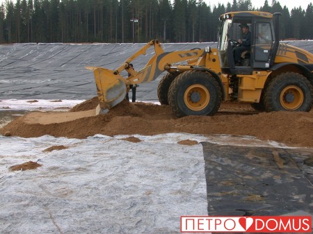 Гидроизоляция полигонов ТБО геомембраной HDPE