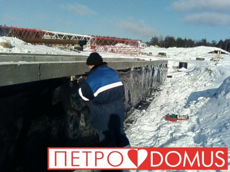 Гидроизоляция фундамента геомембраной HDPE